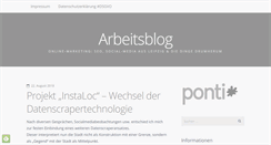 Desktop Screenshot of pontipix.de